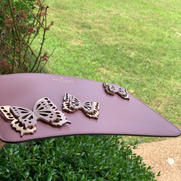 Kate Spade All the buzz Wristlet in Dusty peony - Picture 6 of 7